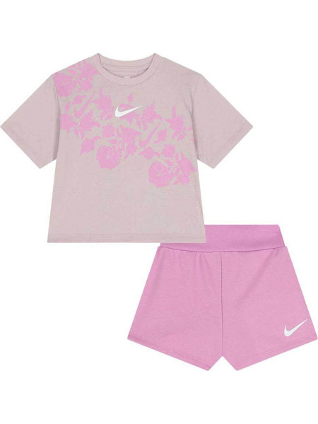 Nike Παιδικό Σετ για Κορίτσι Καλοκαιρινό Ροζ 16N832-P64