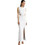 MY Tiffany Wearables Maxi Καλοκαιρινό Φόρεμα για Γάμο / Βάπτιση Λευκό S23T1278