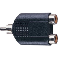 Electrovision F371B Αντάπτορας Ήχου RCA Male to 2x RCA Female
