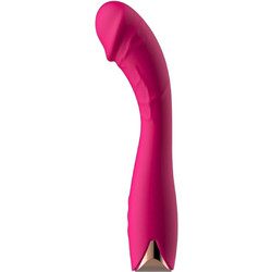 Guilty Toys Velvet Curve Ρεαλιστικός Δονητής G-Spot 21.4cm Ροζ