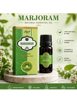 Jain's India Αιθέριο Έλαιο Μαντζουράνα 10ml