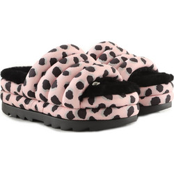 UGG Γυναικείες Παντόφλες Καλοκαιρινές Flatforms Ροζ 1127074-PSLP