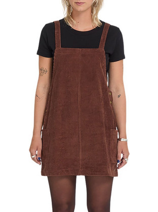 Volcom Mini Καθημερινό Φόρεμα Καφέ B1332603-TBB