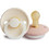 Frigg Rope Πιπίλες Καουτσούκ Νυκτός 0-6m Blush Night Cream Night 2τμχ