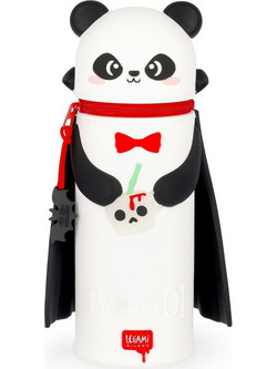 Legami Kawaii Panda Vampire Κασετίνα Βαρελάκι Λευκή KA0029