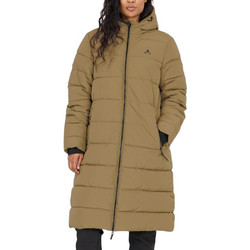 Whistler Γυναικείο Μπουφάν Χειμωνιάτικο Puffer Μακρύ Καφέ W234603-3037