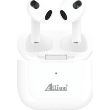Allison ALS-T9 Ακουστικά Bluetooth Earbud White