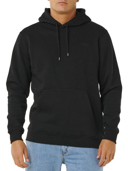 Rip Curl Ανδρικό Φούτερ με Κουκούλα & Τσέπες Μαύρο 0AXMFL-0090
