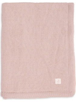 Jollein Κουβέρτα Κούνιας Πλεκτή 100x150 Ροζ 517-522-68218