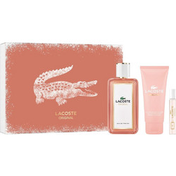 Lacoste Original Pour Femme Eau de Parfum 100ml + 7.5ml + Body Lotion 100ml