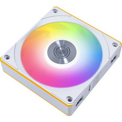 Lian Li Uni Fan CL Flex Wireless Reverse Case Fan 120mm ARGB με Σύνδεση 3-Pin 4-Pin PWM White