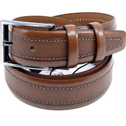 Legend Accessories Ανδρική Ζώνη Δερμάτινη Καφέ L-1736