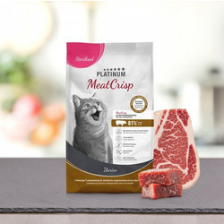 Platinum MeatCrisp Adult Sterilised with Iberico 1.5kg
