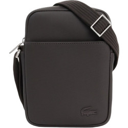 Lacoste Ανδρική Τσάντα Ώμου / Χιαστί Ανθρακί NH4422HC-R78