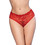 Chilirose Γυναικείο Sexy String Αυτοκινήτου με Δαντέλα Κόκκινο CR4901