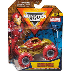Spin Master Monster Jam Marvel Series 2 Iron Man