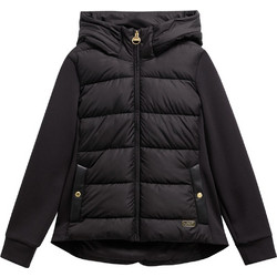 Barbour Γυναικείο Μπουφάν Χειμωνιάτικο Puffer Μακρύ Μαύρο LQS0073-BK11
