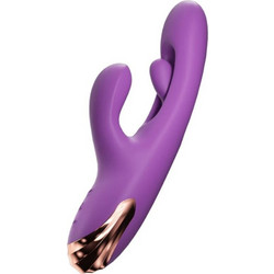She.E.O Δονητής Rabbit G-Spot 24cm Μωβ D-246246