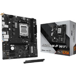 Asrock A620AM-P WIFI Motherboard Micro ATX με AMD AM5 Socket