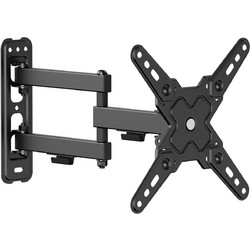 Cabletech UCH0195-1 Βάση Τηλεόρασης Τοίχου Περιστρεφόμενη με Βραχίονα 13"-43" έως 20kg