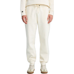 Funky Buddha Ανδρικό Παντελόνι Φόρμας Fleece με Λάστιχο Εκρού FBM014-050-02