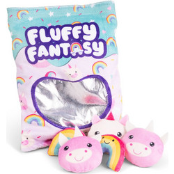 Keycraft Fluffy Fantasy Snacks Mini Squishy Πολύχρωμο