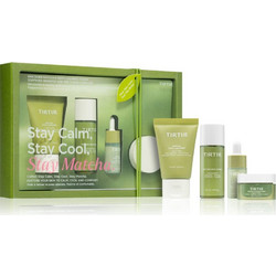 Tirtir Matcha Cleanser Gel 30ml + Toner 30ml + Dual Serum 10ml + Calming Cream 15ml