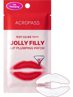 AcroPass Jolly Filly Plumping Lip Patches για Ενυδάτωση με Υαλουρονικό 2τμχ