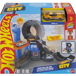 Mattel Hot Wheels City Downtown Tire Shop