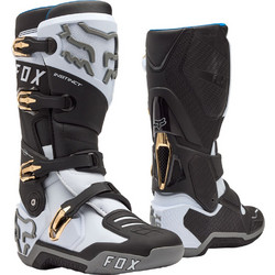 Fox Racing Instinct White Black Grey