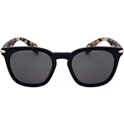 Rag & Bone RNB5021/S 01T Ανδρικά Γυαλιά Ηλίου Τετράγωνα Κοκάλινα Μαύρα με Μαύρο Φακό