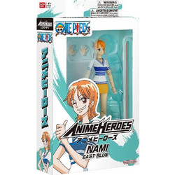 Bandai One Piece Anime Heroes Nami 17cm