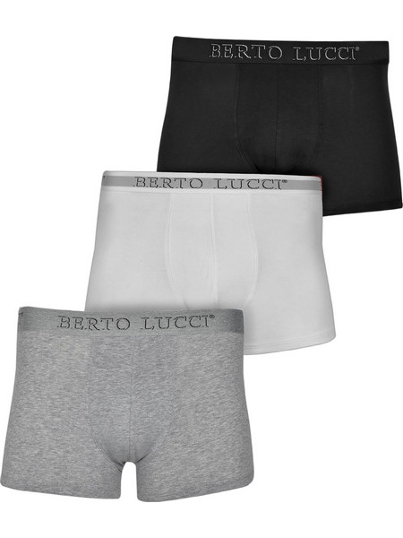 Berto Lucci Ανδρικά Μποξεράκια Σετ 3Pack 20262-2062-5001