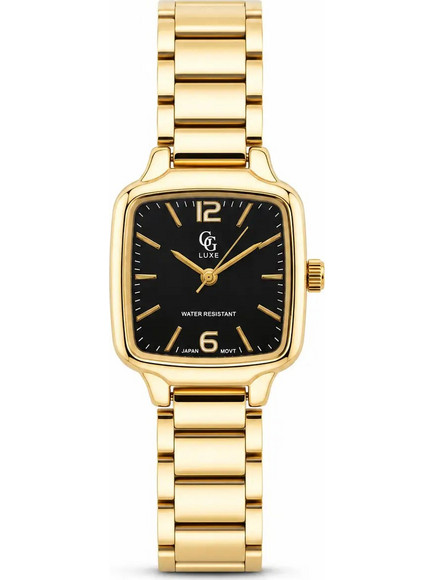 GG Luxe Opaline Γυναικείο Ρολόι με Χρυσό Μεταλλικό Μπρασελέ