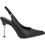 Exe Γόβες Slingback με Τακούνι Στιλέτο Μαύρες X47001015-001