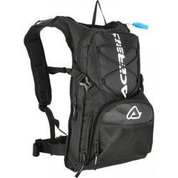 Acerbis H2O Logo Σακίδιο Πλάτης Black White ACEUNIBAG57