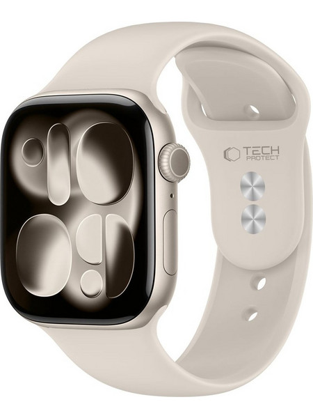Tech-Protect Silicone Λουράκι Σιλικόνης Starlight (Apple Watch 44 / 45 / 46 / 49mm)