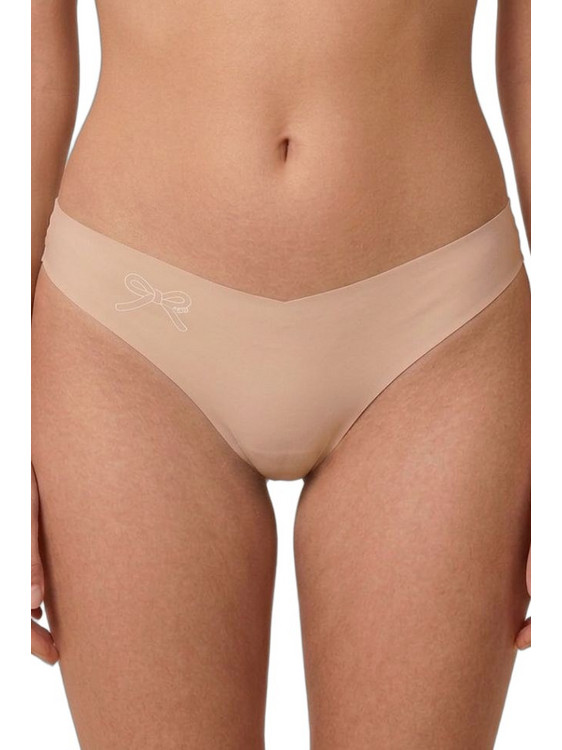 Sloggi Touch It Γυναικείο String χωρίς Ραφές Μπεζ 10073919-00SH