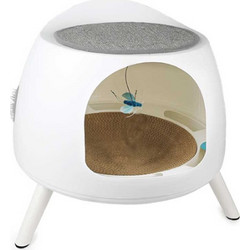 All For Paws Θερμαινόμενο Πλαστικό Σπιτάκι Γάτας 54x51x48cm Λευκό