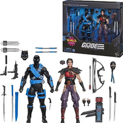Hasbro G.I. Joe Classified Series Snake Eyes & Kim Arashikage Σετ Φιγούρες Δράσης για 4+ Ετών 15cm