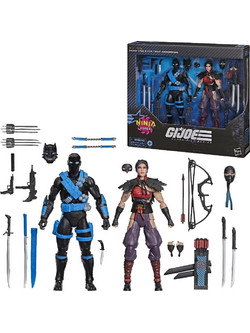 Hasbro G.I. Joe Classified Series Snake Eyes & Kim Arashikage Σετ Φιγούρες Δράσης για 4+ Ετών 15cm