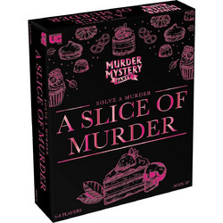 University Games Murder Mystery Party a Slice of Murder Επιτραπέζιο Παιχνίδι 18+ Ετών για 6-8 Παίκτες