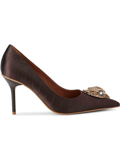 Kurt Geiger Γόβες με Τακούνι Στιλέτο με Στρας Σοκολατί 6137531689