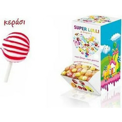Super Lolli Cherry Γλειφιτζούρια 1τμχ