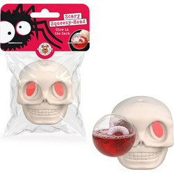 Trendhaus Boo Skull Glow Squishy Λευκό