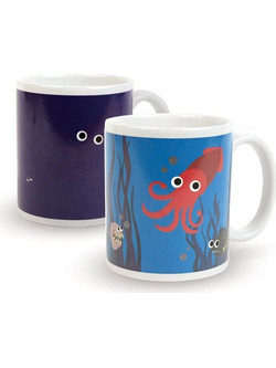 Kikkerland Under the Sea Morph Κούπα Κεραμική Heat Changing 355ml