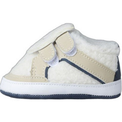 Prenatal Βρεφικά Sneakers Αγκαλιάς Μπεζ Navy Μπλε 1586874
