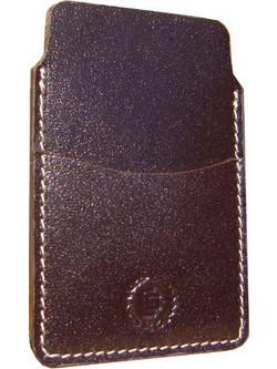 DOMLEATHERS DOMLEATHERS ΔΕΡΜΑΤΙΝΗ ΘΗΚΗ SMARTPHONE 4 ΙΝΤΣΩΝ G 105 MINI ΣΚΟΥΡΟ ΚΑΦΕ