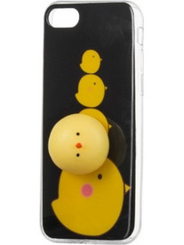 Θήκη iphone 7/8 4D Σιλικόνης Αντί-στρες Squishy Κοτόπουλο - 4265 - Μαύρο - ΟΕΜ