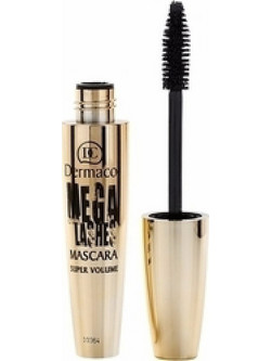 Dermacol Mega Lashes Volume Black Mascara για Όγκο 13ml